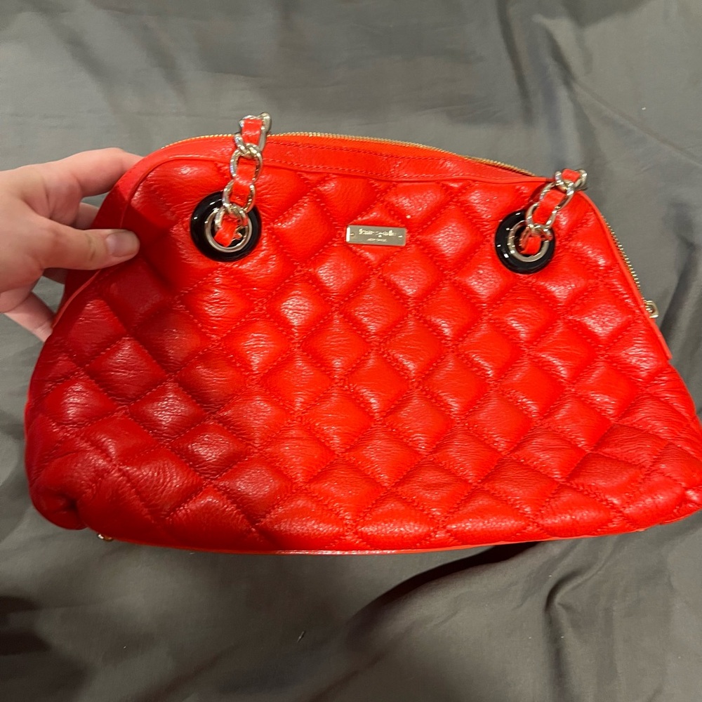Kate Spade Red Leather Bag